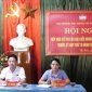 Tổ đại biểu HĐND huyện tiếp xúc cử tri trước kỳ họp thứ 18 HĐND huyện khóa XX tại xã Tân Phúc