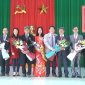 Trao huy hiệu Đảng cho các Đảng viên thuộc Đảng Bộ Thị Trấn Lang Chánh
